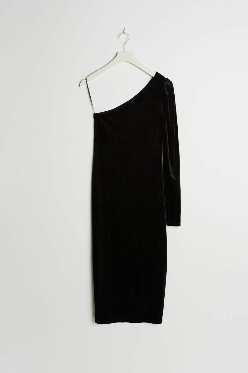 one shoulder klänning gina tricot