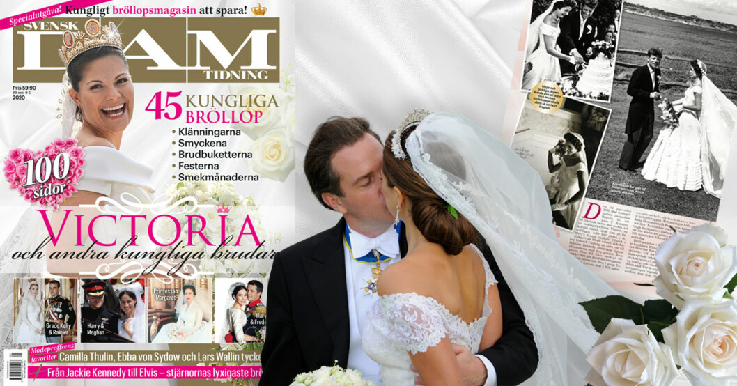 45 kungliga bröllop med alla detaljer & bilder – beställ vår nya tidning här