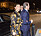 Kronprinsessan Victoria och prins Daniel på Kungliga Operan. Gul och svart mönstrad klänning från Dagmar.
