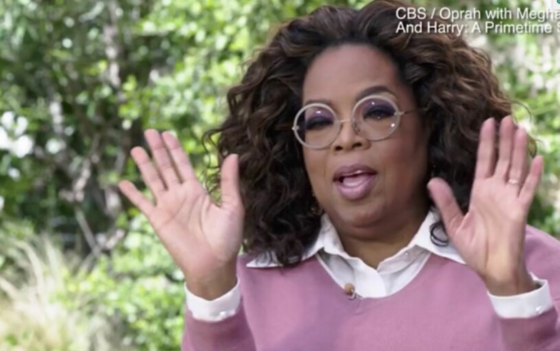 Oprah utlovar kungligt sprängstoff. Oprah Winfrey möter Meghan Markle och prins Harry