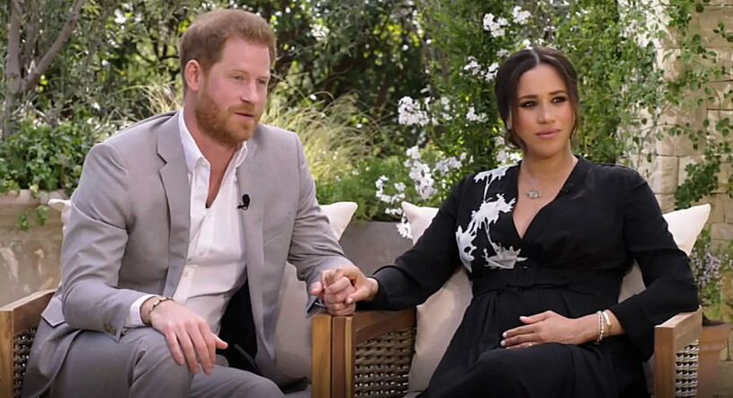 Meghan och Harry i en stor intervju med Oprah Winfrey.