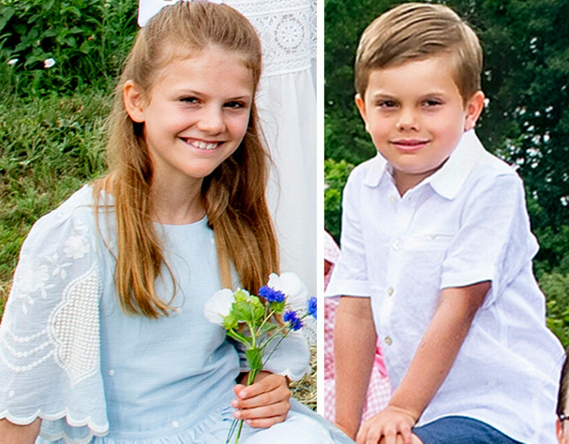 Höstlov för Estelle – då får prins Oscar också vara ledig från föris. Prinsessan Estelle Prins Oscar