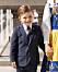 Prins Oscar i kostym på Nationaldagen 2020.
