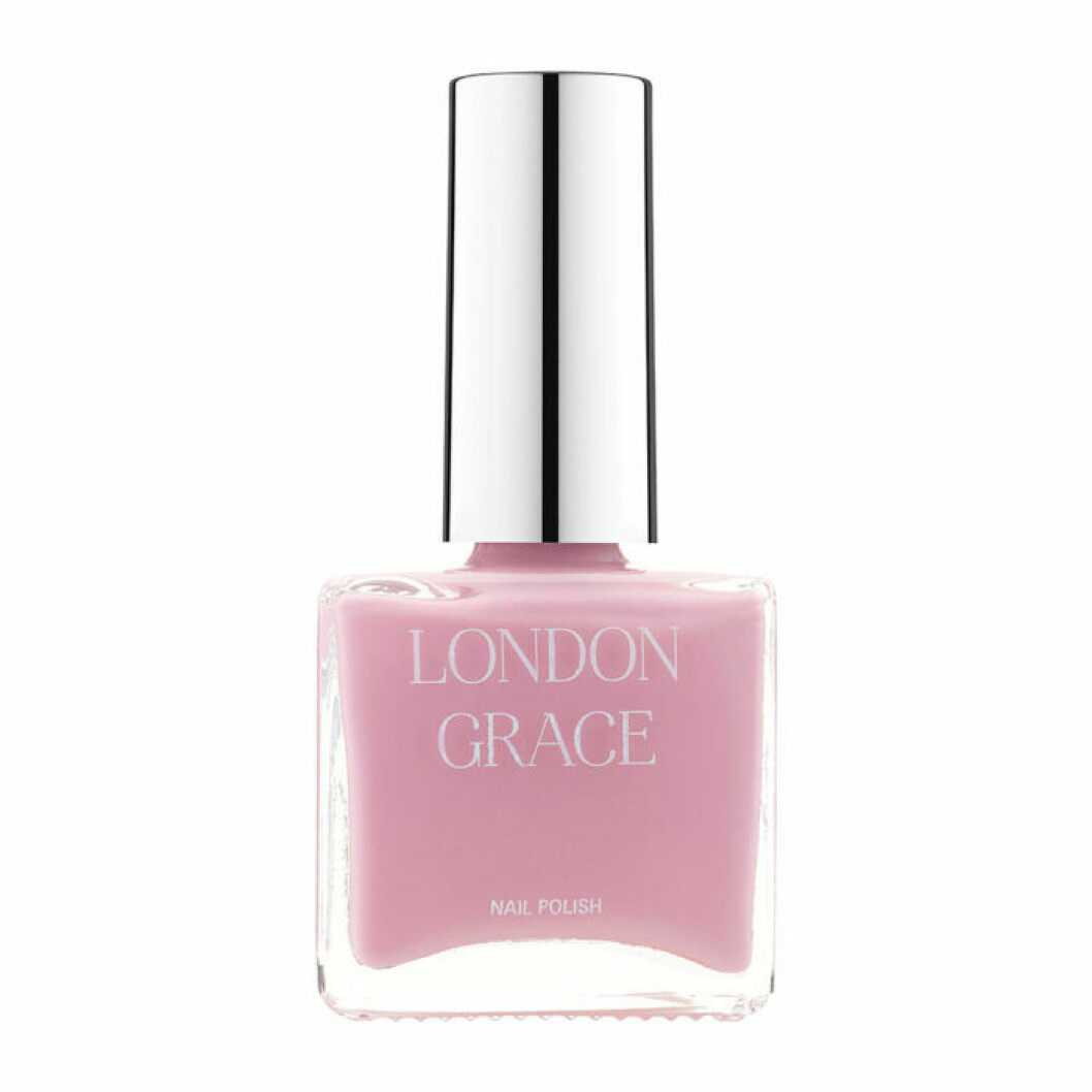 Pastellrosa nagellack