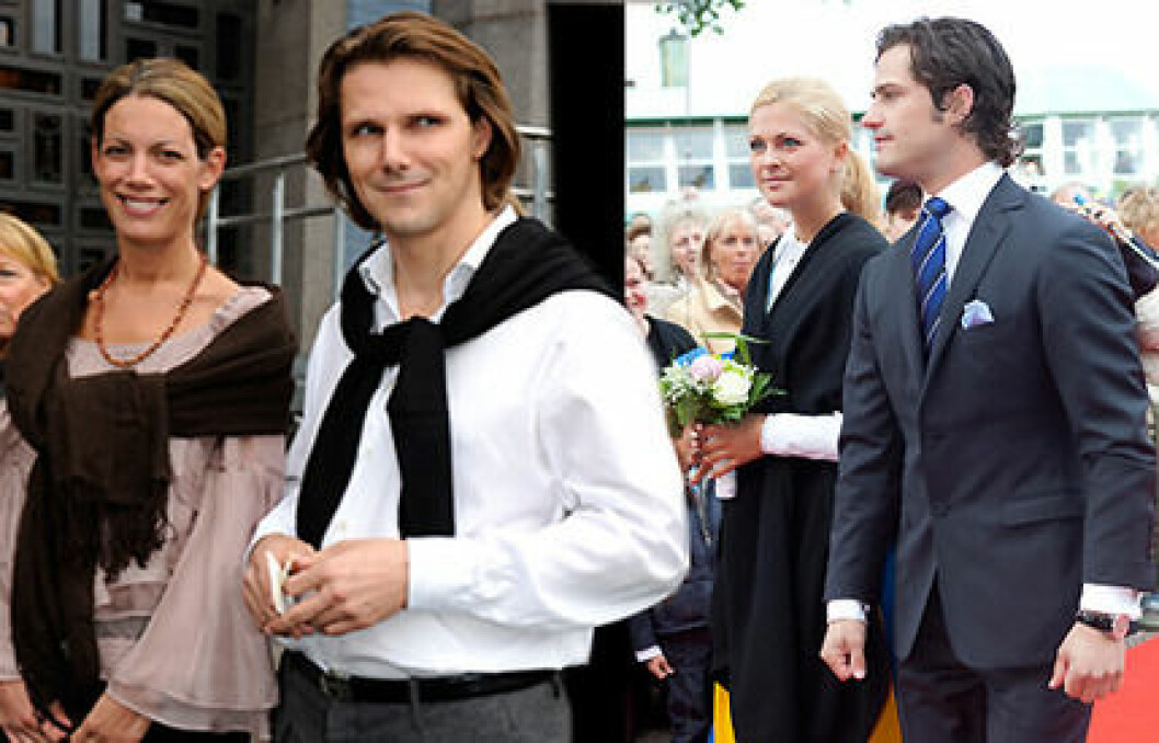 Madeleine och Carl Philip är gudföräldrar till Patricks och Malines tvillingar. Patrick Sommerlath