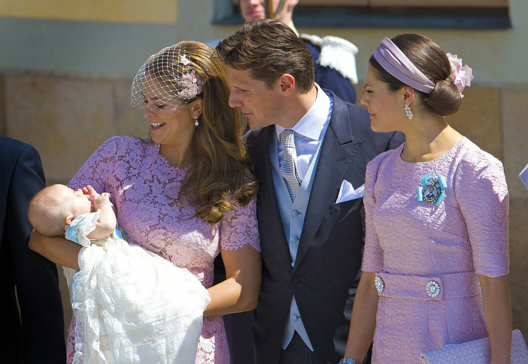 Prinsessan Madeleine, Patrick Sommerlath och kronprinsessan Victoria. Prinsessan Madeleine, Patrick Sommerlath och kronprinsessan Victoria.