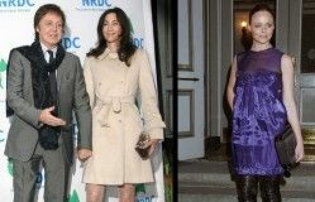Nancy Shevell kommer bra överens med Stella McCartney. Nancy Shevell kommer bra överens med Stella McCartney.