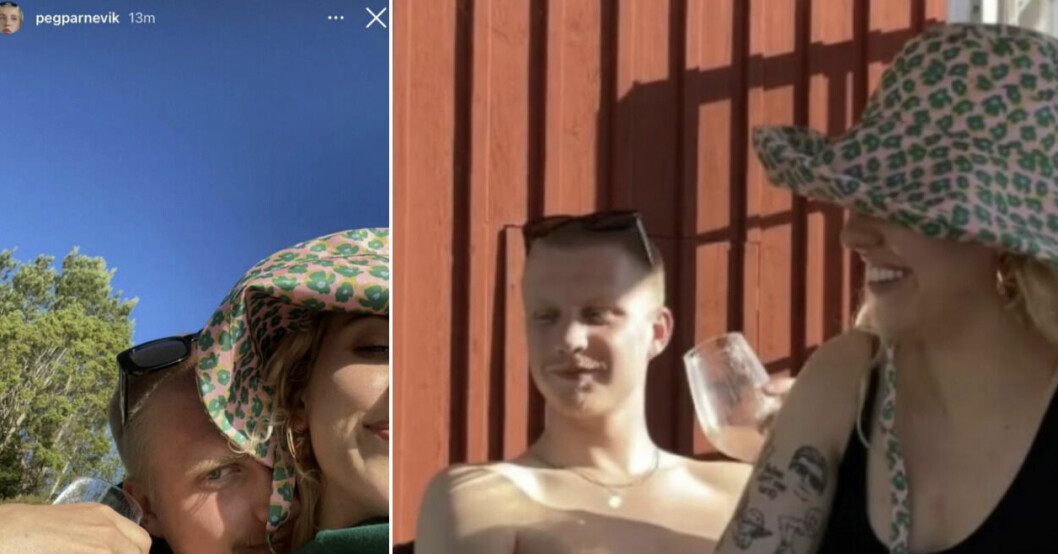 Artisten var tillsammans med exet, musikproducenten Jesper Nicklasson, i drygt 2 år. Peg Parnevik