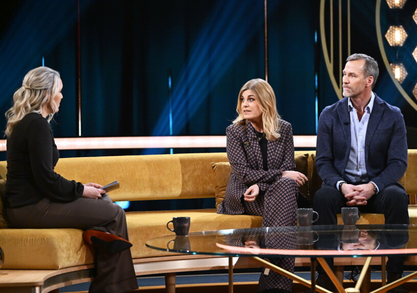 Under de två säsongerna av Bergfeldt har flera kända, och okända, profiler gästat Carina i soffa, här gjorde till exempel Pernilla Wahlgrens pojkvän Christan Bauer talkshow-debut! Pernilla Wahlgren och pojkvännen Christian Bauer gästade Carina Bergfeldts talkshow