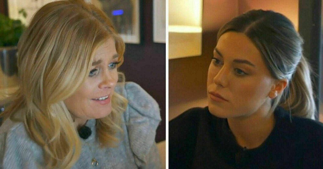 Pernilla Wahlgren och Bianca Ingrosso