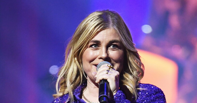 Pernilla Wahlgren hyllas i Meloifestivalen på lördag Pernilla Wahlgren