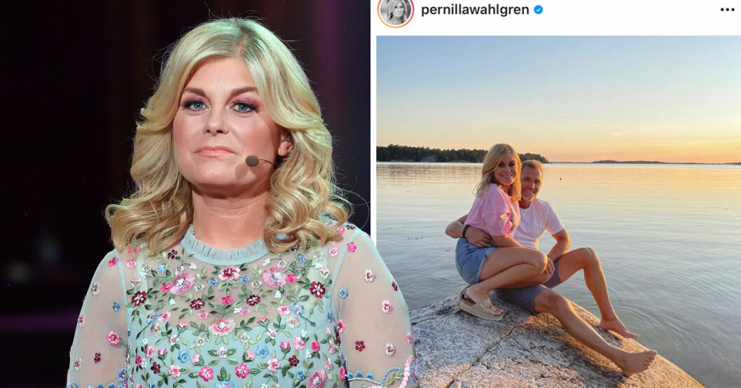 Pernilla Wahlgren och Christian Bauer är numera ett av Sveriges mest kända par. Och de väjer inte inför att lägga ut fina bilder på varandra på sociala medier. Annat var det i början av romansen. Pernilla Wahlgren och Christian Bauer