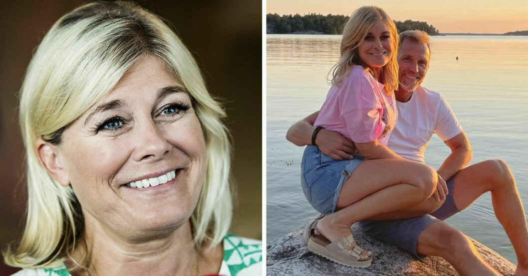 Pernilla Wahlgren avslöjar! Bröllopsplanerna med Christian Bauer