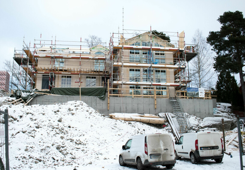 Pernillas hus – mitt i bygget!