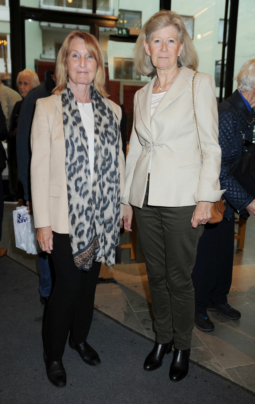 Kulturella väninnorna Anita King och Agneta Mogren. Anita King och Agneta Mogren