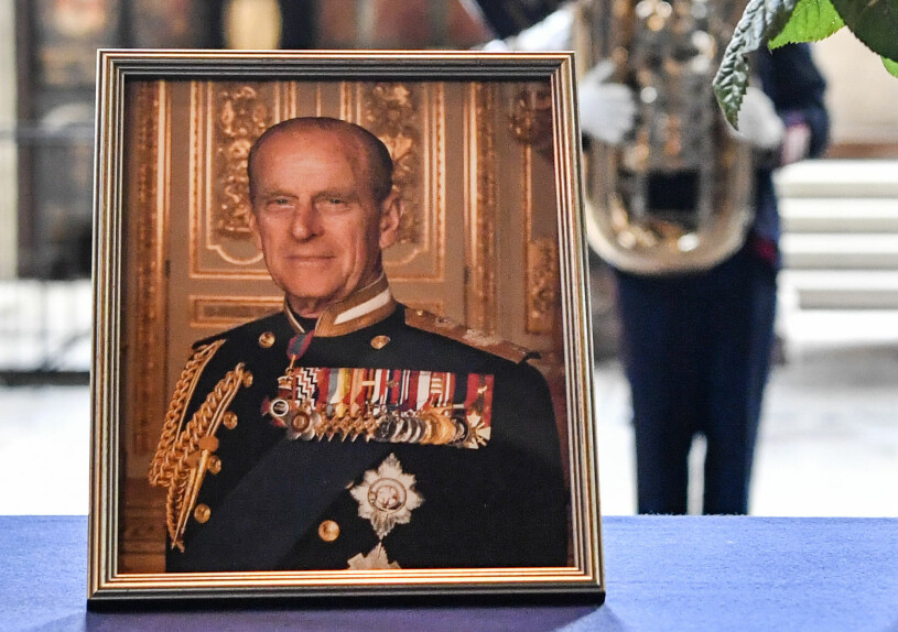 Prins Philips porträtt