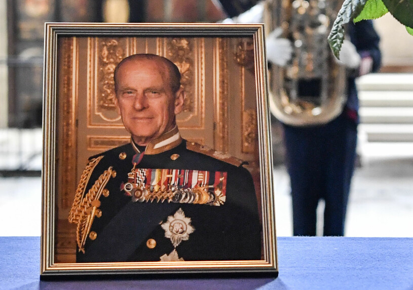 Prins Philip (1921-2021). Prins Philips porträtt