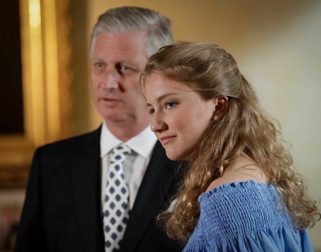 Kronprinsessan Elisabeth. kung Philippe Elisabeth