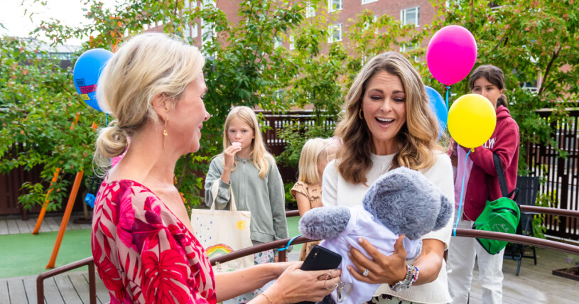 Foto: Jennifer McShane och prinsessan Madeleine