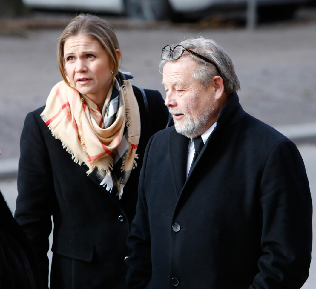 Peter “Poker” Wallenberg med hustrun Klara Wallenberg. Peter "Poker" Wallenberg med fru Klara Wallenberg