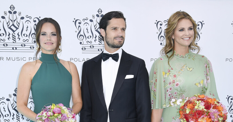 Prinsessan Sofia, prins Carl Philip och prinsessan Madeleine senaste gången hon var med på prisutdelningen!