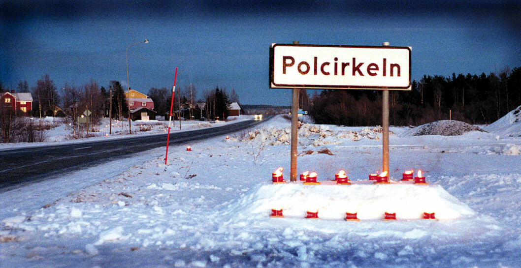Kronprinsessan Victoria och prins Daniel besöker Polcirkeln.