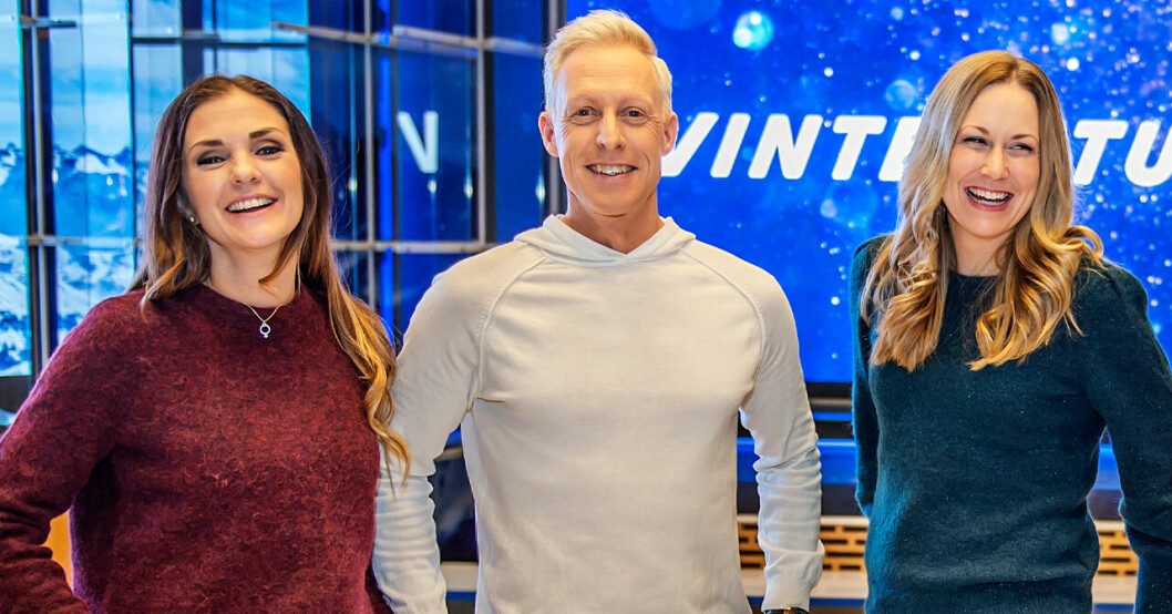Johanna Ojala syntes tidigare i SVT:s Vinterstudion tillsammans med André Pops. Johanna Ojala och André Pops