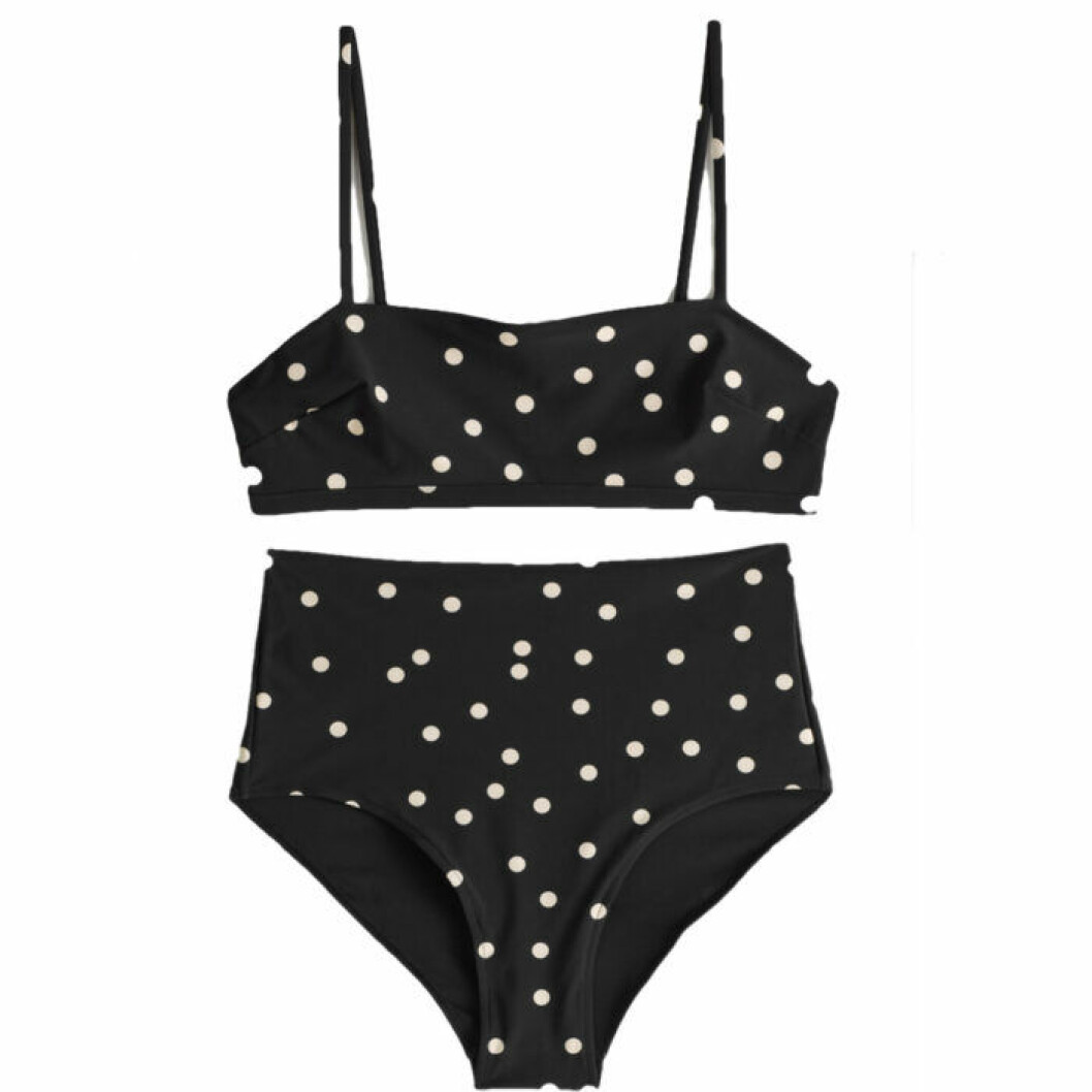 Prickig bikini med hög midja från & Other Stories