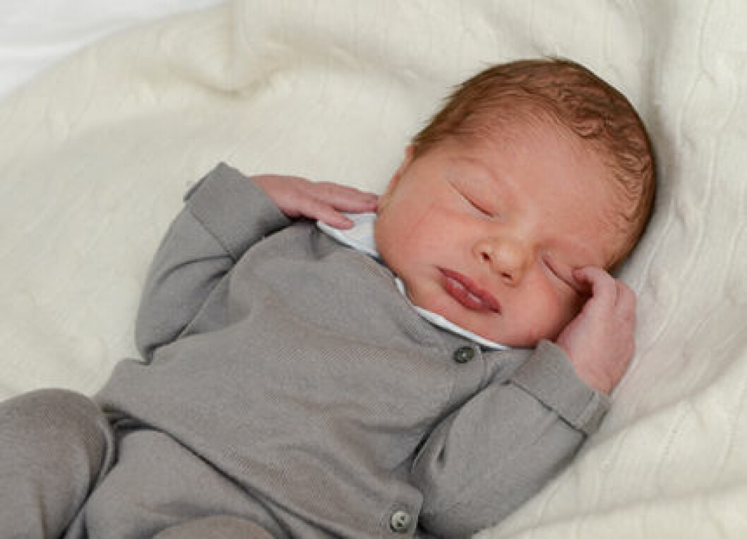 Ölandtrippen blir prins Nicolas första resa. Prins-baby-Madeleine-
