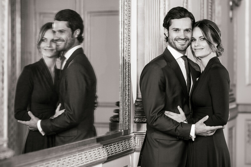 Stor lycka på Villa Solbacken. Prins Carl Philip Prinsessan Sofia gravid väntar barn 2020 tredje barnet hovet besked