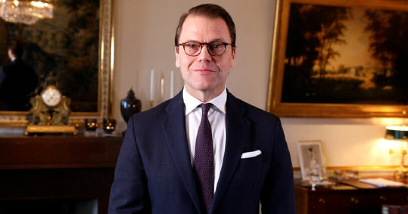 Prins Daniel höll inledde Arbetsterapiforum 2021 med ett digital tal. Prins Daniel