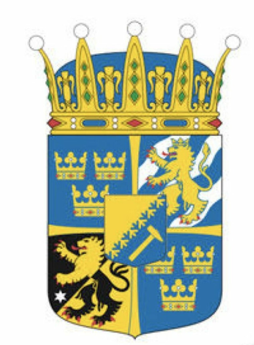 Prins Daniel hjälpte själv till att designa sin vapensköld.