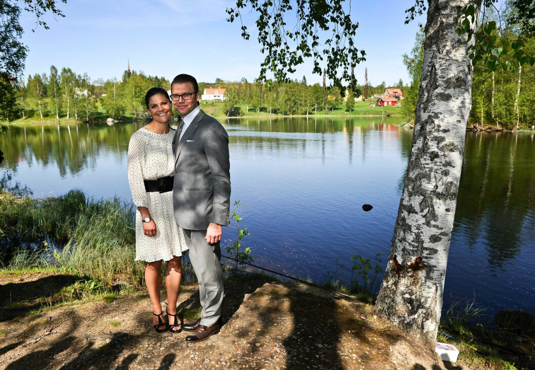 Daniel brinner för sitt Ockelbo, en kärlek som också har smittat av sig på kronprinsessan Victoria. Kronprinsessan Victoria prins Daniel Ockelbo