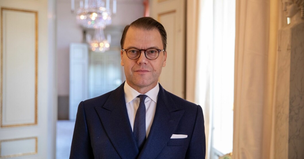 Prins Daniel på Haga slott