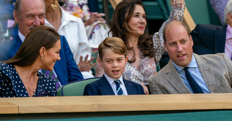 Prins George debuterar för sin första match - historiska bilderna från Wimbledon
