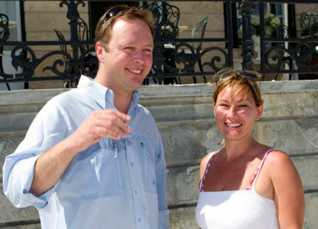 Prins Gustav av Berleburg och Åsa Bönnelyche. Prins Gustav av Berleburg och Åsa Bönnelyche.