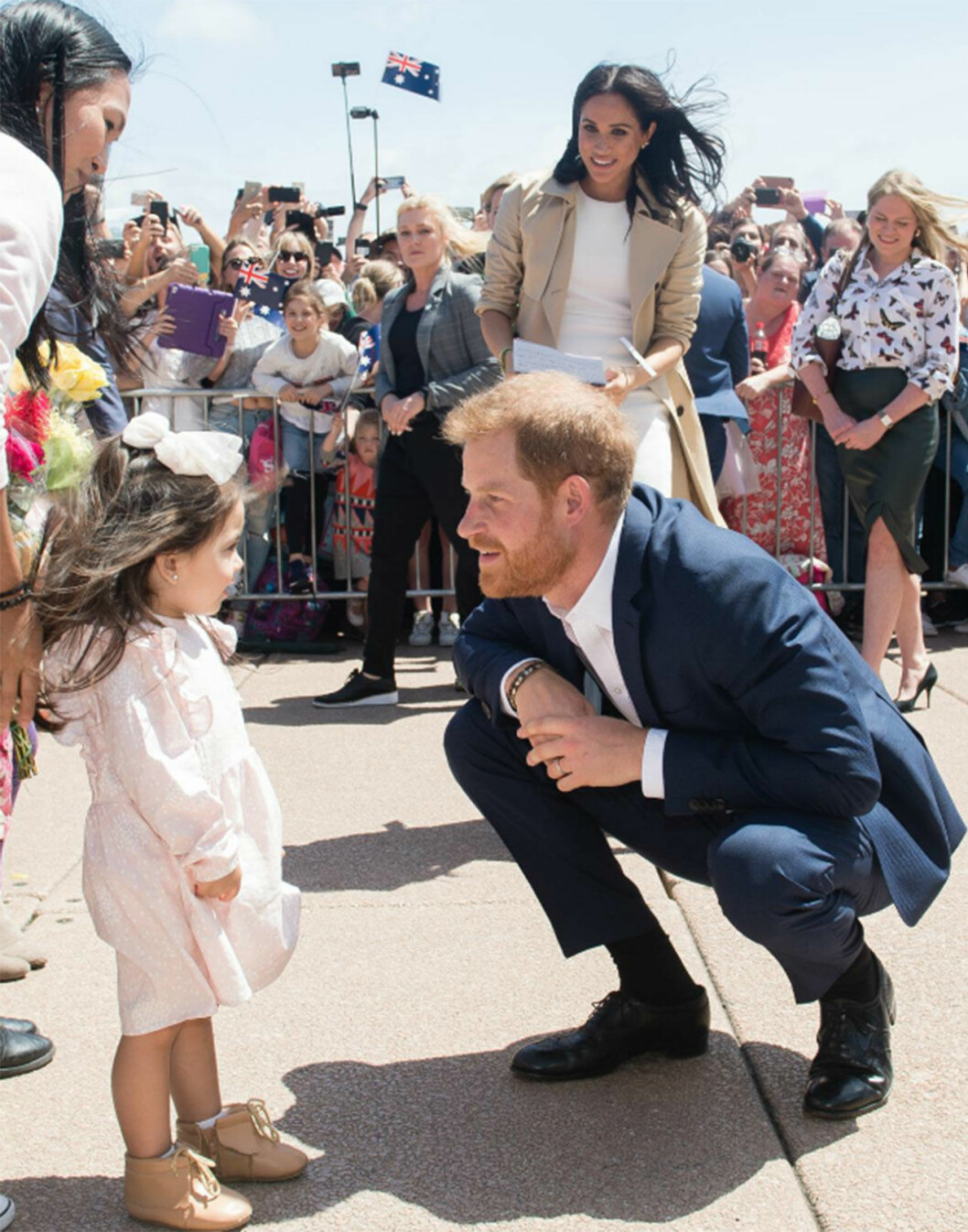 Harry och Meghan i Sydney.