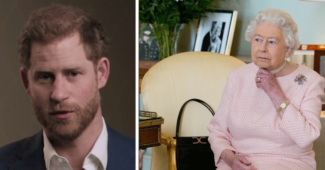 Man undrar ju vad drottning Elizabeth tycker om prins Harrys intervju? Prins Harry och drottning Elizabeth
