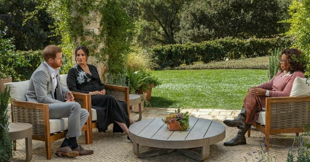 Prinsparets intervju med Oprah Winfrey blev en megabomb. Prins Harry, Meghan Markle och Oprah Winfrey