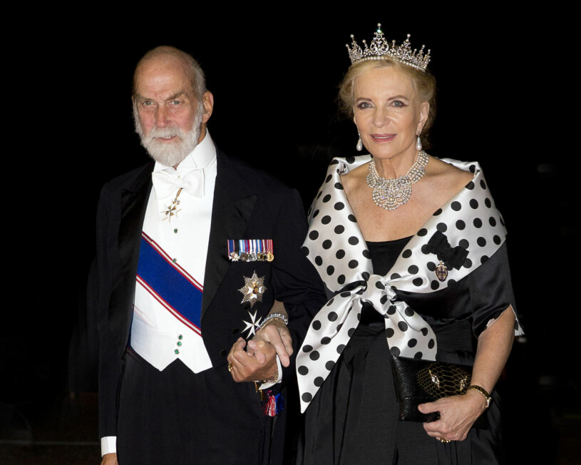 Prins Michael och prinsessan Marie Christine. Prins Michael av Kent Prinsessan Michael av Kent Prinsessan Marie Christine