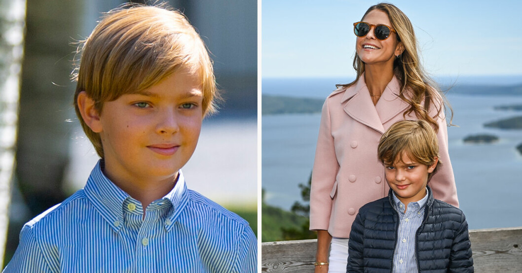 Prins Nicolas och prinsessan Madeleine