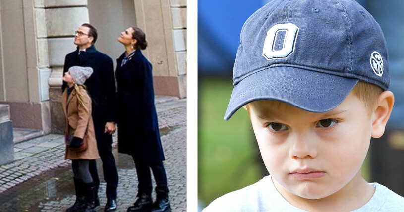 Prins Oscar var inte med under historielektionen. Prins Oscar.