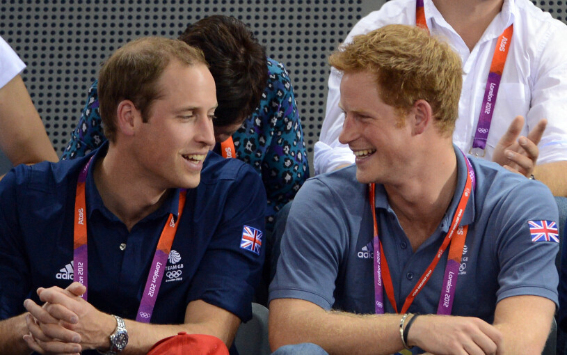 Mycket har hänt mellan bröderna sedan OS i London 2012. Prins William, Harry