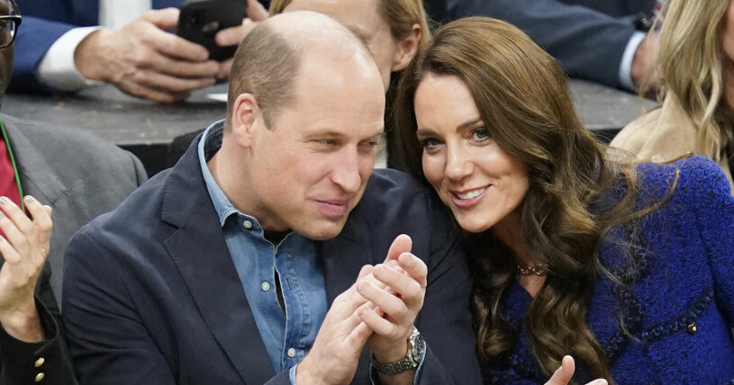 Prins William och Kate på resa i Boston. Verkar ha skoj!