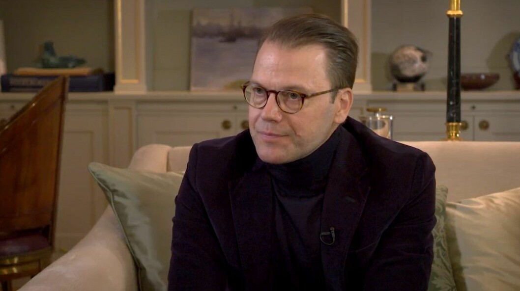I en ny intervju, med TV4, får prins Daniel frågan om han någonsin oroar sig över sin hälsa. prins daniel berättar om sin njure i nyhetsmorgon