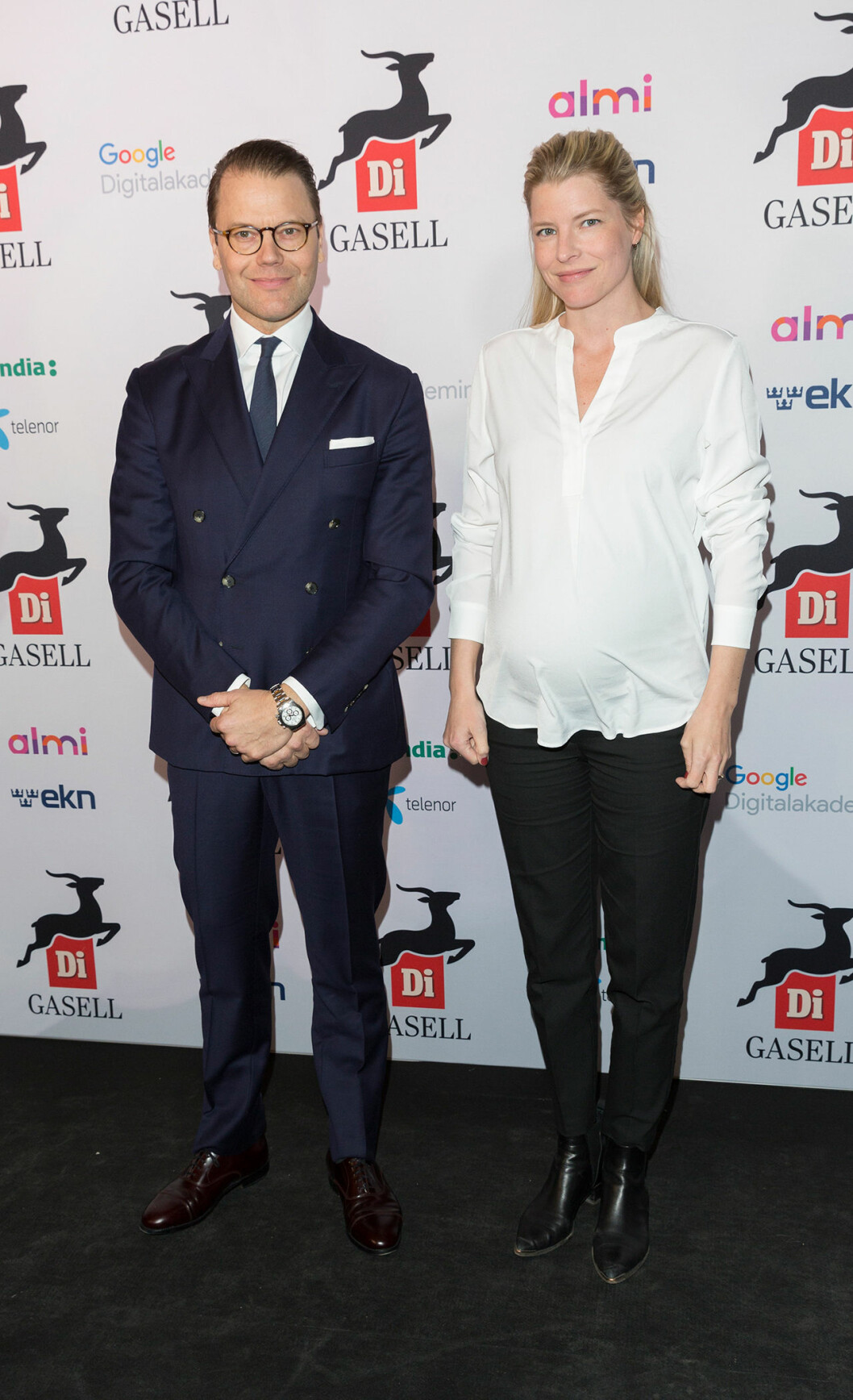 Prins Daniel med Jenny Nordlöw, från Prins Daniel Fellowship. prins daniel gasellgalan 2019