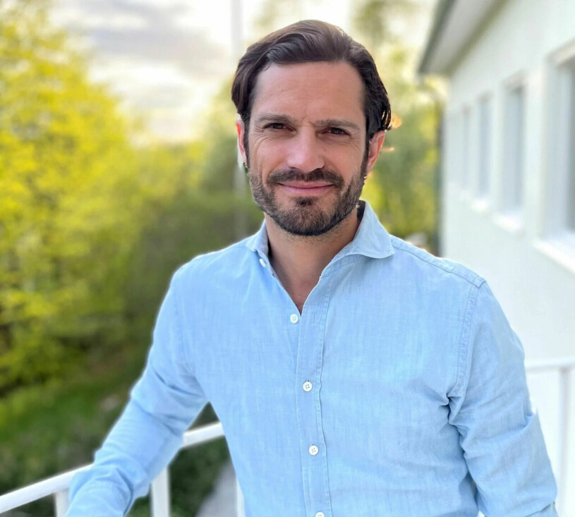 Födelsedagsprinsen hemma på Villa solbacken! Foto: Prinsessan Sofia