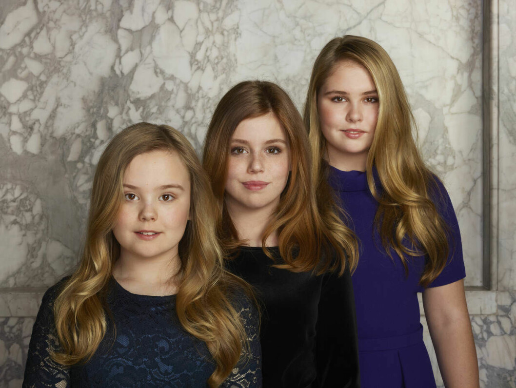 Ariande, Alexia och Catharina Amalia