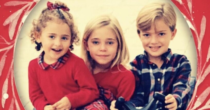 Prinsessan Madeleines tre barn Adrienne, Leonore och Nicolas. Prinsessan Adrienne Prinsessan Leonore Prins Nicolas 2020