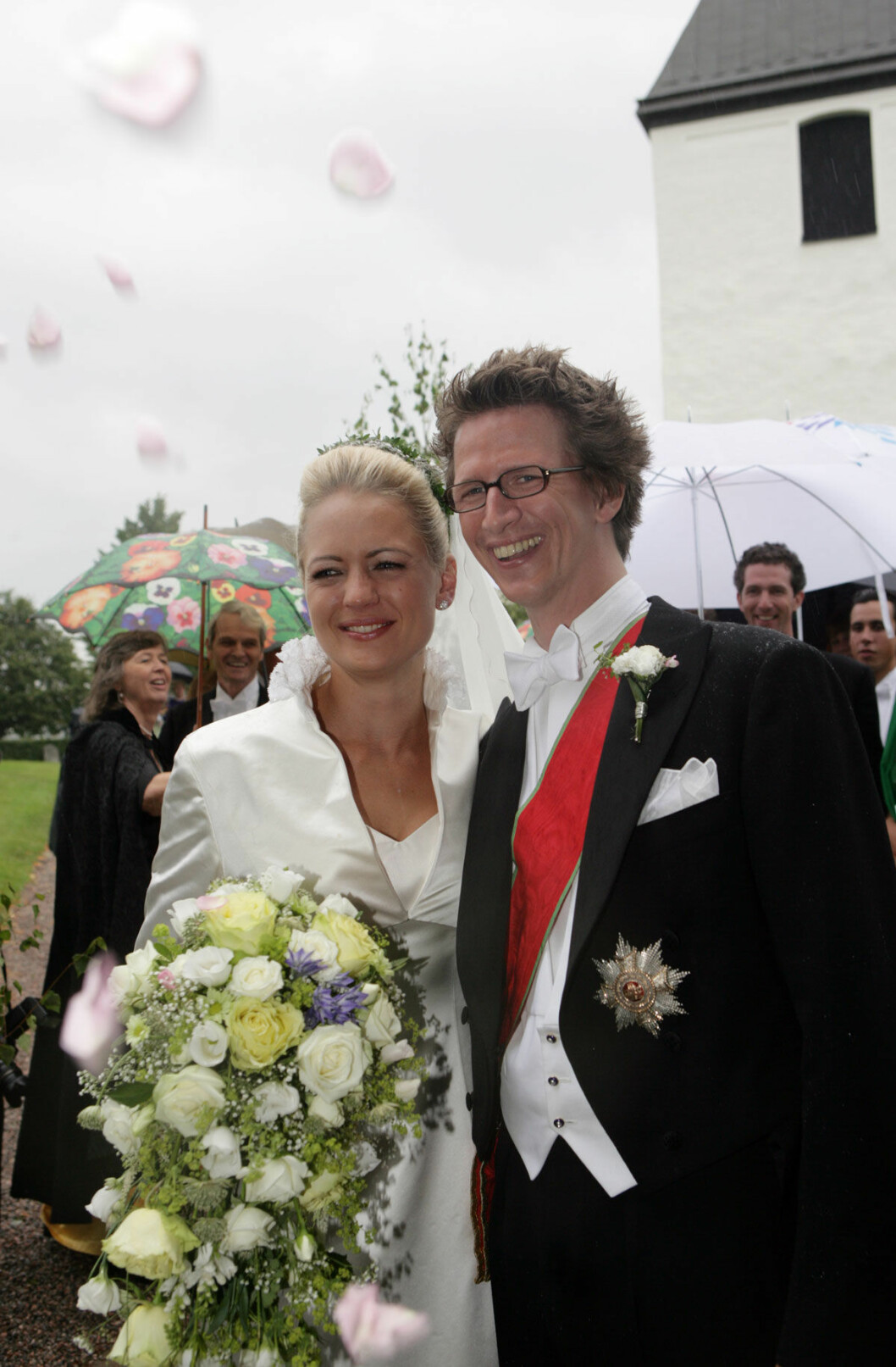 Nygifta! Prinsessan Anna och prins Manuel von Bayern.